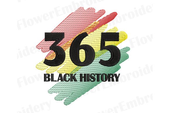 365 Black History: A Thoughtful Embroidery Design for Meaningful Gifts