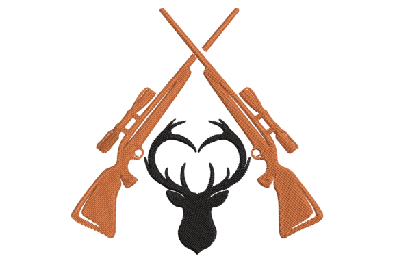 Hunting: A Rugged, Thoughtful Embroidery Design for Real Projects