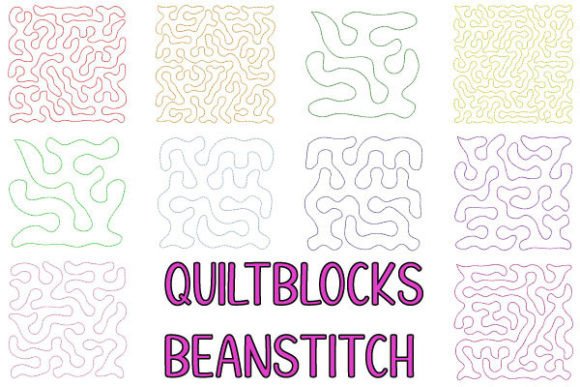 Quiltblock Patterns 3.3″ 88mm