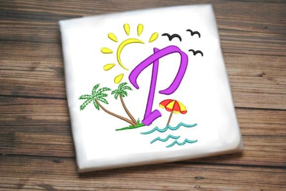 Welcome Summer, Alphabet Letter P