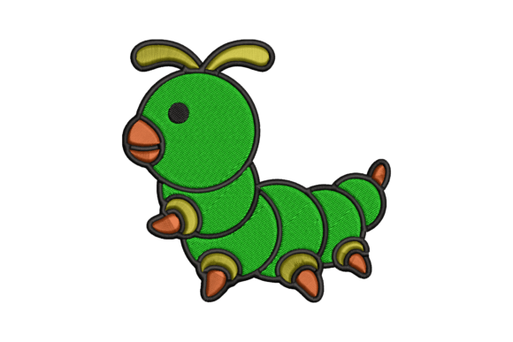 Worm: A Playful, Seasonal Embroidery Design Worth Adding